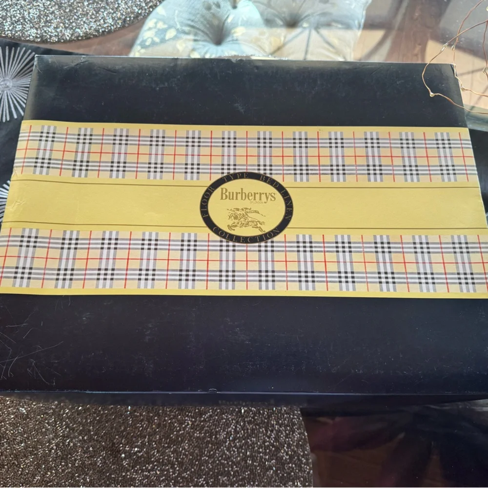 Burberry Home Collection, Towel/Blanket NWT & Box 74”x55”